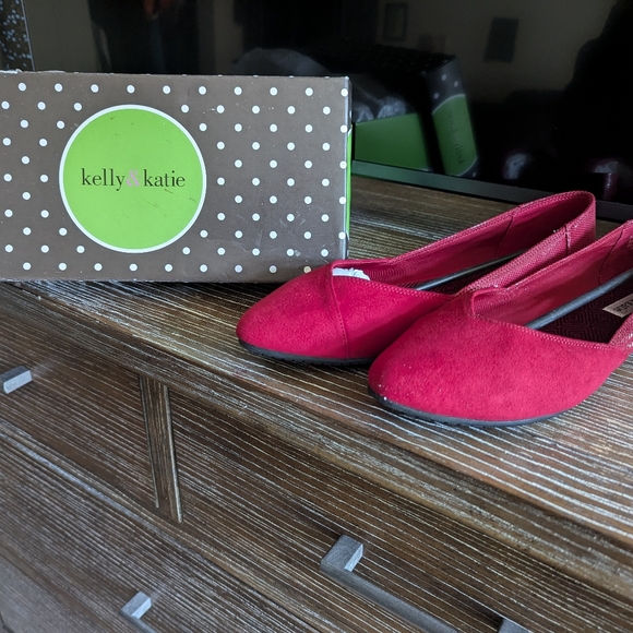 Kelly & Katie Shoes - Kelly & Katie Red Shoes